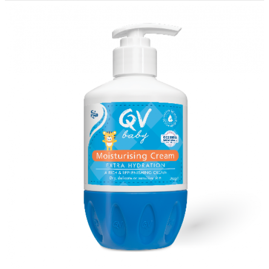 EGO QV 婴儿润肤抗敏保湿霜 按压版 250g 