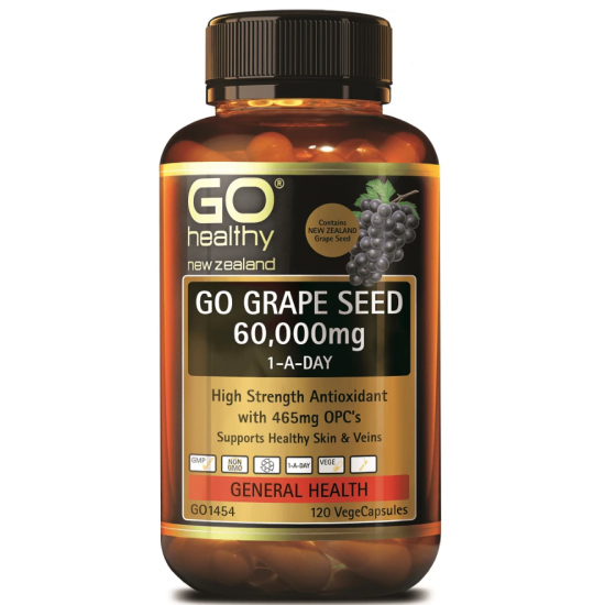 GO Healthy 高之源 葡萄籽胶囊精华 60000mg 120粒