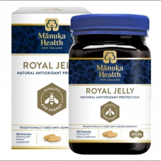 Manuka health 蜜纽康蜂王浆胶囊 180粒