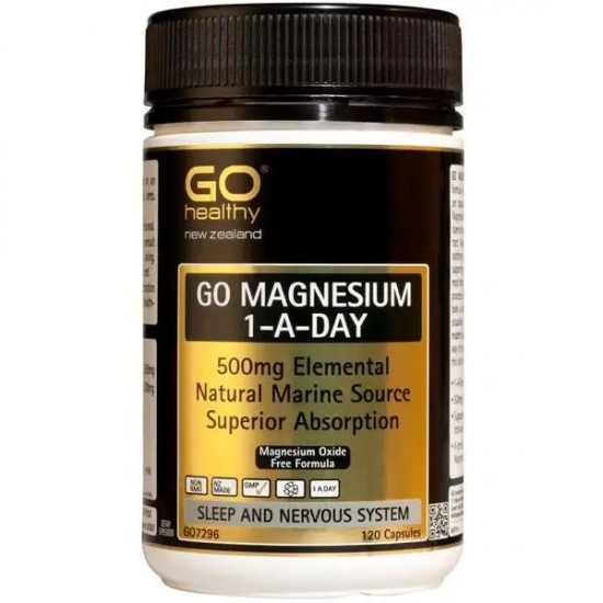 Go Healthy 高之源 强效镁片 Magnesium 500mg 120粒