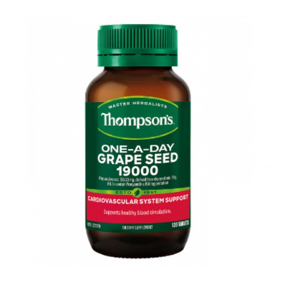 Thompson's 汤普森葡萄籽 19000mg 120粒