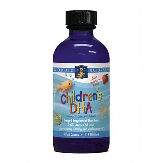 Nordic Naturals 挪威自然 DHA 儿童鱼油 草莓味 119ml